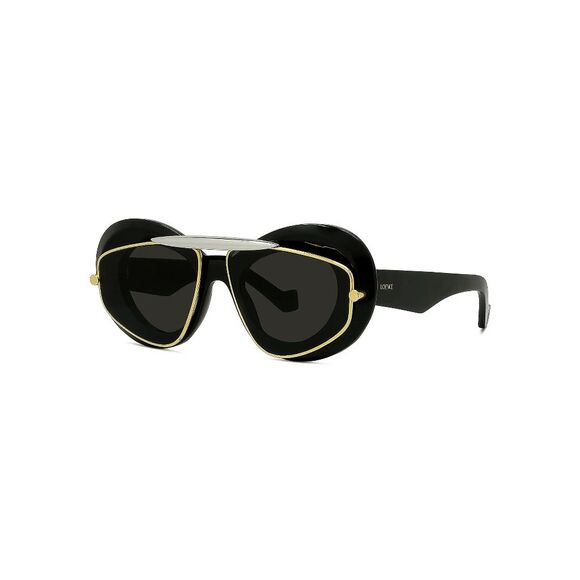 LOEWE Double Frame 47MM Geometric Sunglasses $490 display picture 1
